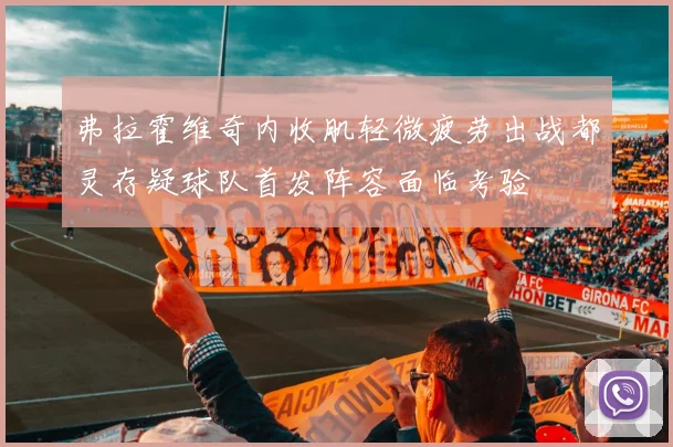 弗拉霍维奇内收肌轻微疲劳出战都灵存疑球队首发阵容面临考验
